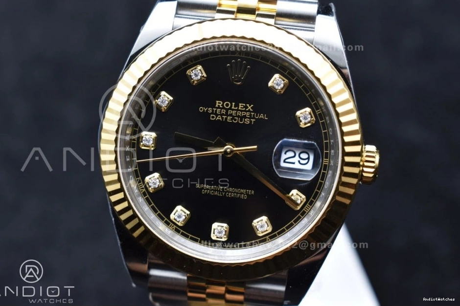 41 Chic On Edition YG 904L 609 YG Best Dial VR 1:1 Bracelet Clean SS Jubilee Steel DateJust 126333 Diamonds 0822
